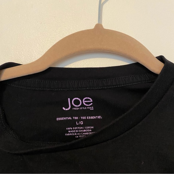 Joe Fresh | Essential Tee | Women’s L | Black - Picture 3 of 3